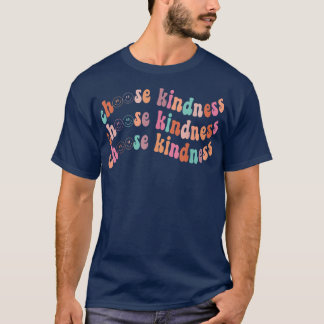 T-shirt Choisissez Kindness Happy Face Smile Be A Genre Hu