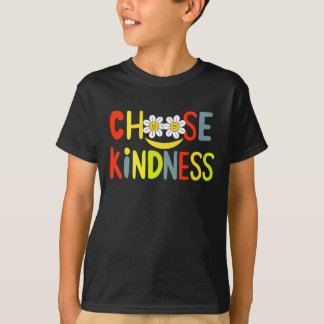 T-shirt Choisissez Kindness Teacher Be Kind Anti-Bulling