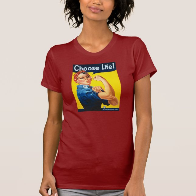 T-shirt Choisissez la vie (Devant)