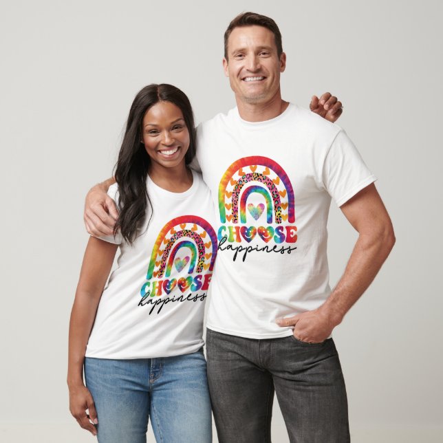 T-shirt Choisissez le bonheur (Unisexe)