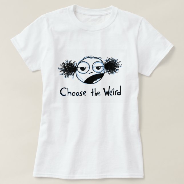 T-shirt "Choisissez l'étrange" (le jardin d'Enid) (Design devant)