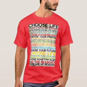 T-shirt Choisissez Trainspot