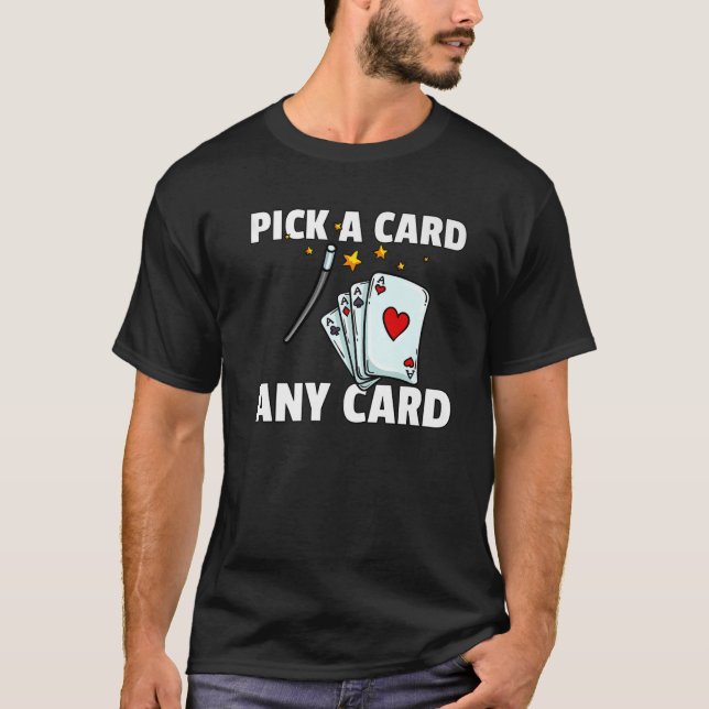 T-shirt Choisissez Une Carte N'Importe Quelle Carte Cadeau (Devant)