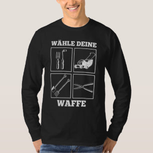 T-shirt Choisissez Votre Arme Pour Les Jardins De Hobby Da