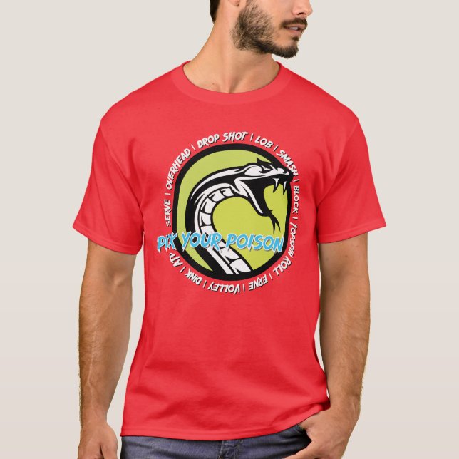 T-shirt Choisissez Votre Poison (Devant)