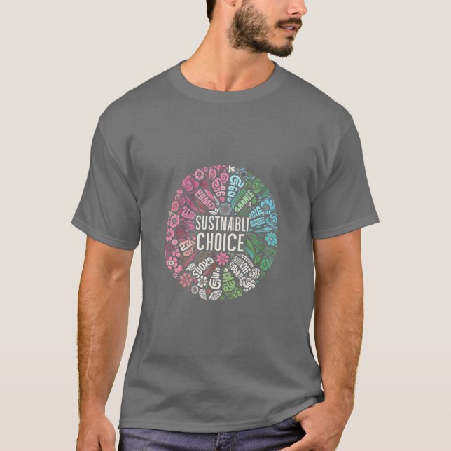 T-shirt Choix durable (Devant)