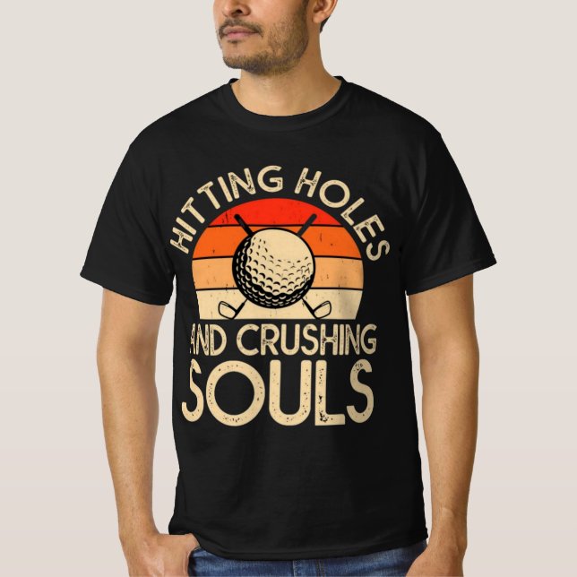 T-shirt Choix Golf Design - Fêtes des pères Tee - shirts & (Devant)