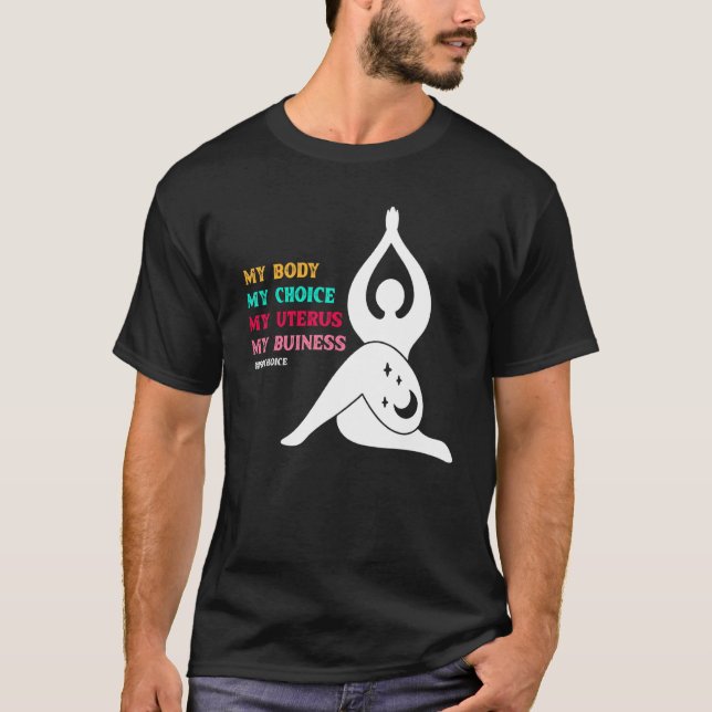 T-shirt Choix Pro Mon Corps Mon Choix (Devant)