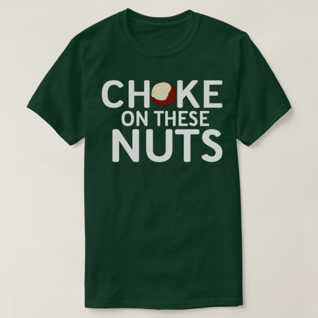T-shirt Choix sur ces noix cadeau noisette 2 (Design devant)