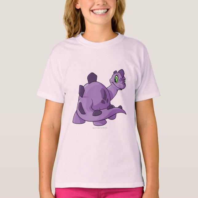 T-shirt Chomby violet (Devant)