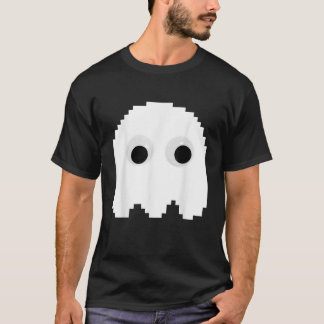 T-shirt CHOMP Googly Eyes 8 bits Retro Arcade Ghost