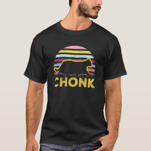 T-shirt Chonk Big Fat Cats mème