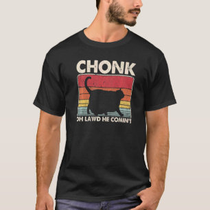 T-shirt Chonk Ca Mème Retro Style Chats Vintages Mèmes