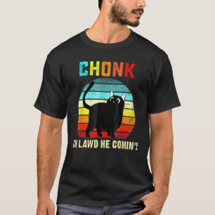 T-shirt Chonk Chat Scale Meme - Retro Style Chats Meme