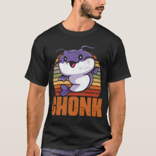 T-shirt Chonk humouristique de pêche à la silure pour un p