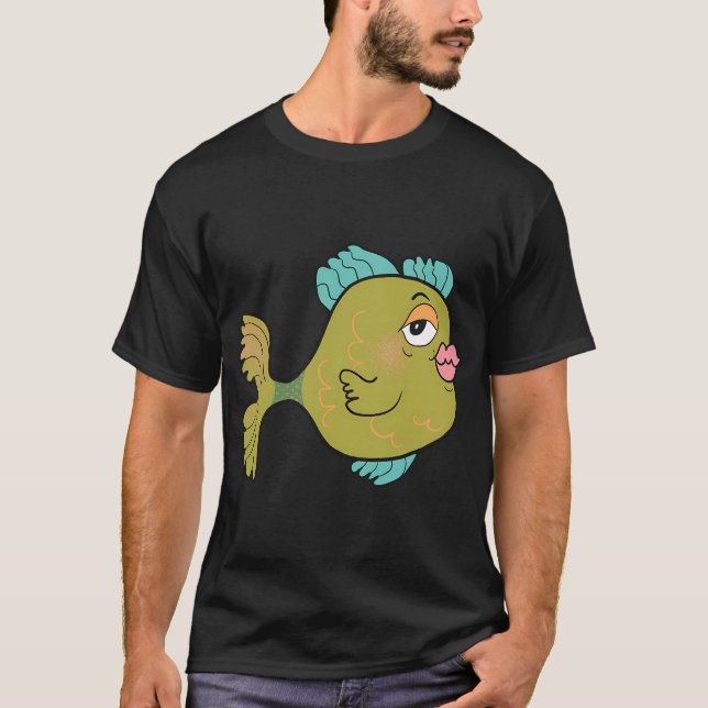 T-shirt Chonky le poisson tropical (Devant)