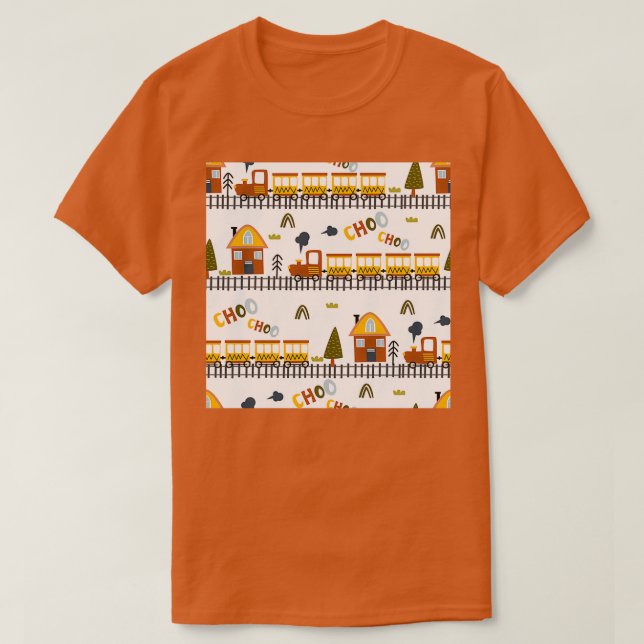 T-shirt Choo Choo Train Boy Motif pour Petits Enfants 1 (Design devant)