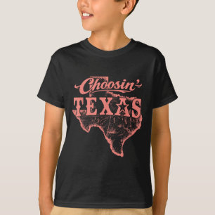 T-shirt Choosin Texas Lone Star State of Mind Occidental