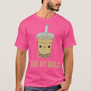 T-shirt Chope mes boules Drôle Boire Boba Bubble Tea