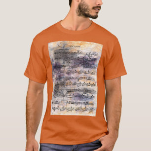 T-shirt Chopin Nocturne
