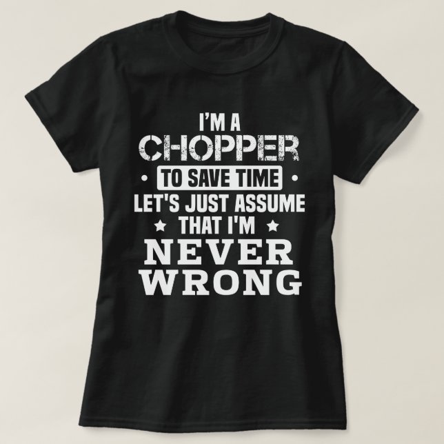 T-shirt Chopper (Design devant)