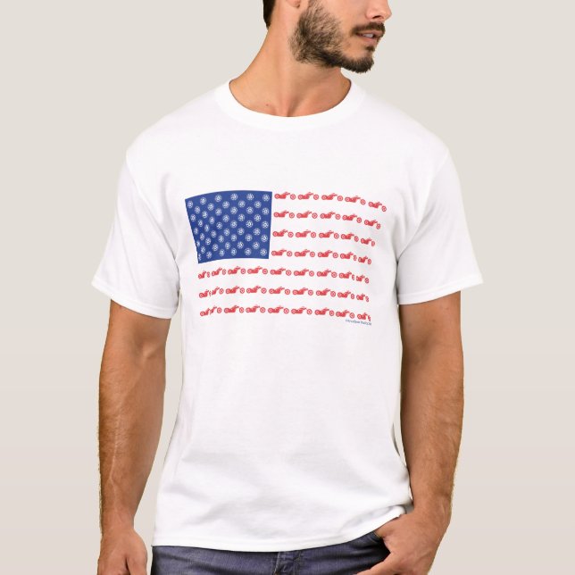 T-shirt CHOPPER-FLAG-[Converti] (Devant)