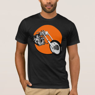 T-shirt - Chopper - Hardcore Custombike