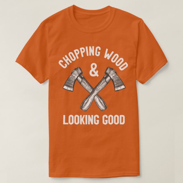 T-shirt Chopping Bois A L'Air Bien Drôle Dire (Design devant)