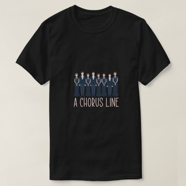 T-shirt Chorale Chorale Chorale Chorale Musique Cadeau (Design devant)