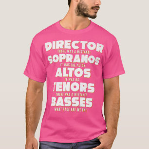 T-shirt Chorale De Musique Drôle - Appréciation Musicienne