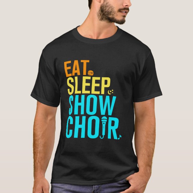 T-shirt Chorale du spectacle du sommeil (Devant)