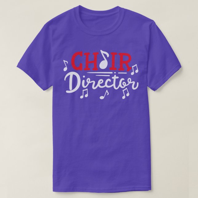 T-shirt Chorale Réalisatrice Chanteurs (Design devant)
