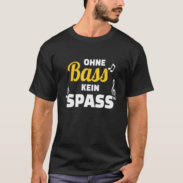 T-shirt Chorale Sans Basse Pas Amusant (Devant)