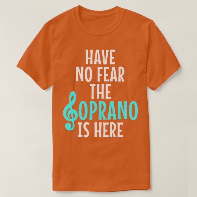 T-shirt Chorale Soprano (Design devant)