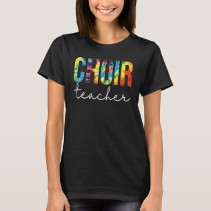 T-shirt Chorale Teacher Tie Dye Jour d'appréciation Bonjou
