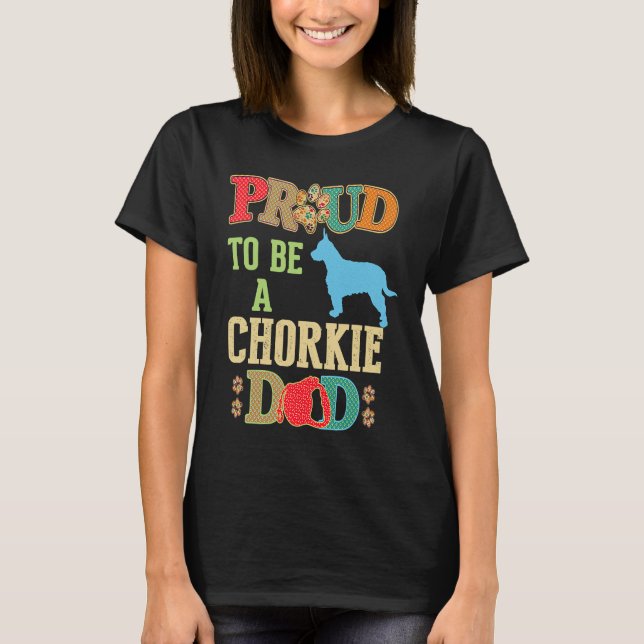 T-shirt Chorkie  for Chorkie Dog (Devant)