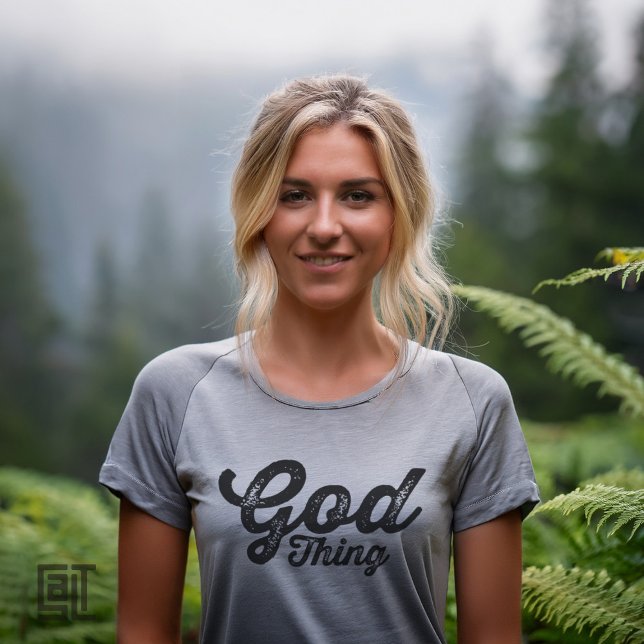 T-shirt Chose de Dieu Inspiration Chrétienne (Créateur téléchargé)