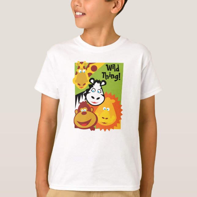T-shirt Chose sauvage - chemise - équipage (Devant)