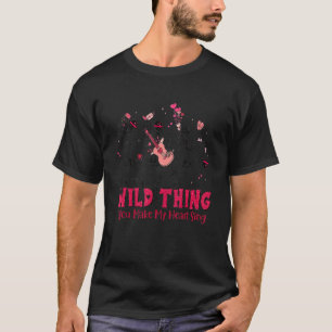 T-shirt Chose sauvage Vous Faites Chanter Mon Coeur Squele