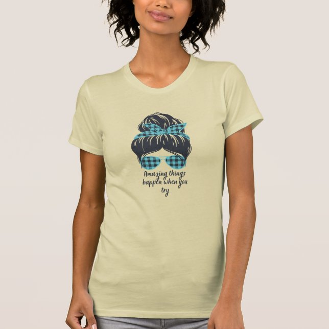 T-SHIRT CHOSES ÉTONNANTES (Devant)