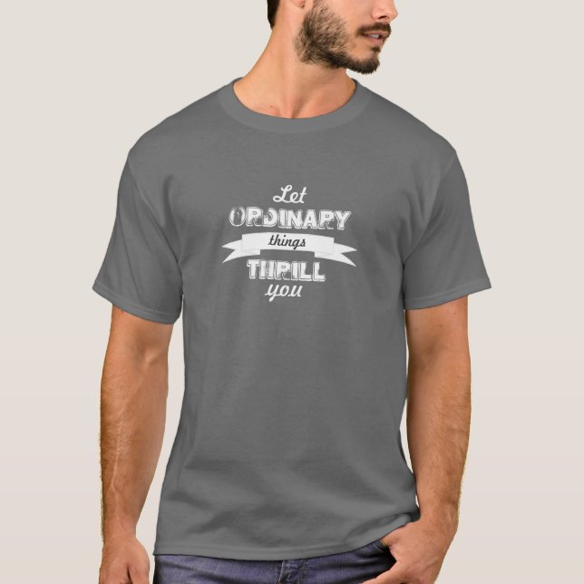 T-shirt Choses Ordinaires (Devant)