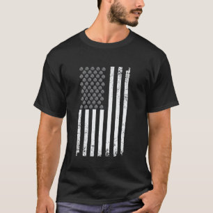 T-shirt Chou de Bruxelles drôle Drapeau américain végan h