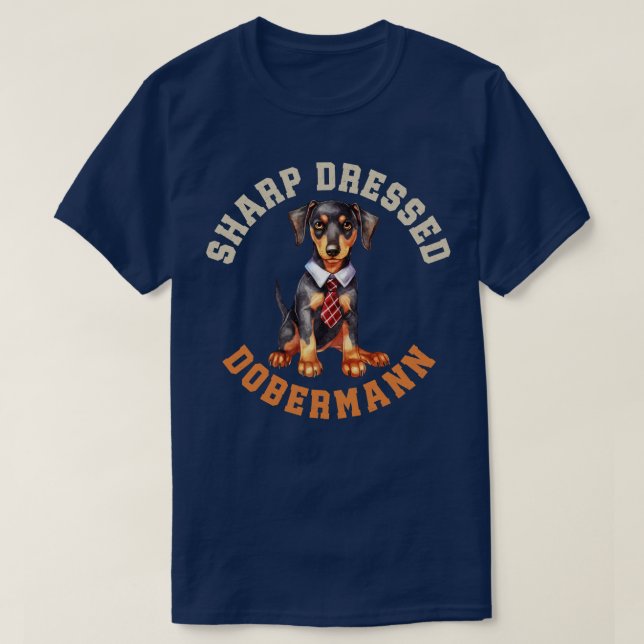 T-shirt Chou Dobermann (Design devant)