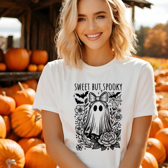 T-shirt Chou doux mais Éffrayant Halloween (Créateur téléchargé)