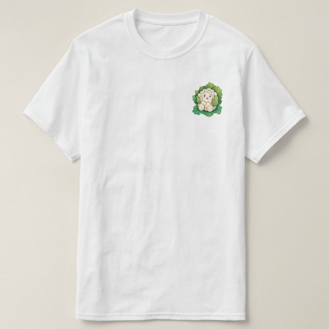 T-shirt Chou-fleur Kawaii (Design devant)