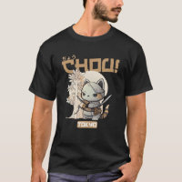 Chou Samurai Chat avec Chibi pour Votre Petit s