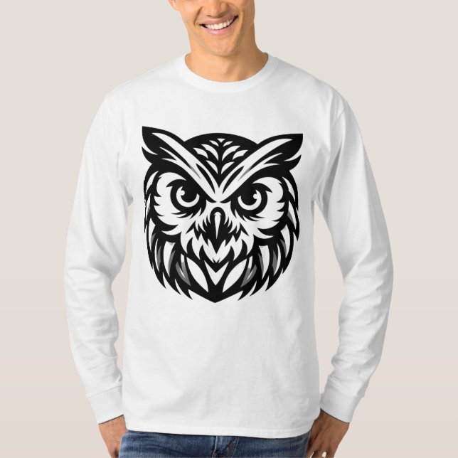 T-shirt chouette (Devant)