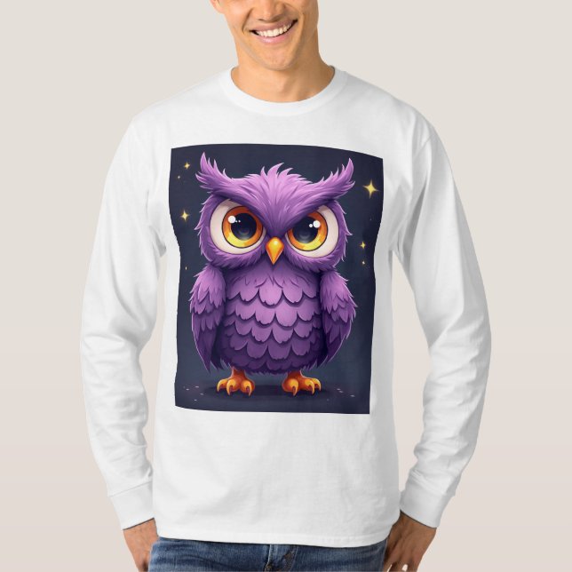 T-shirt chouette (Devant)