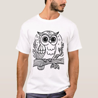 T-shirt Chouette