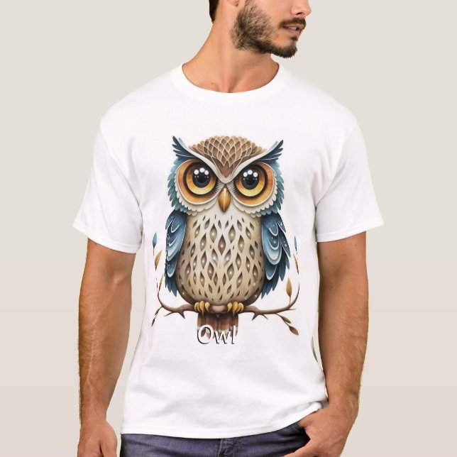 T-shirt Chouette (Devant)